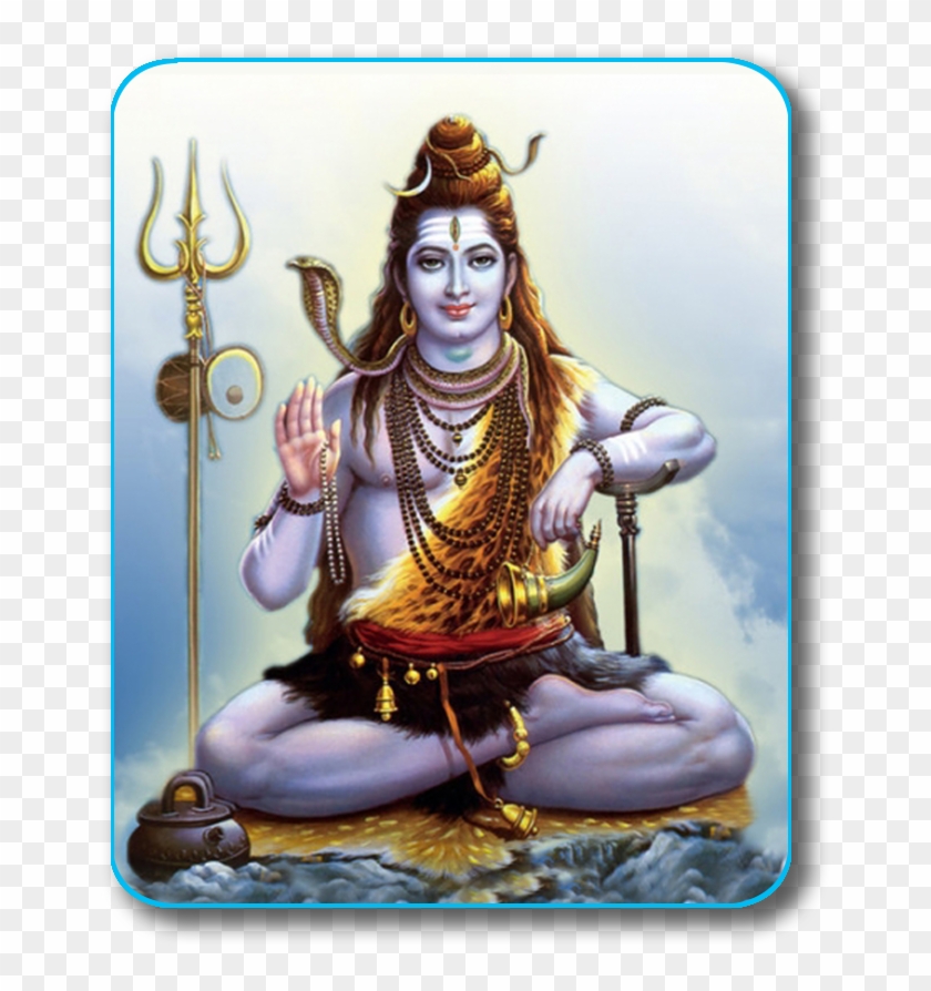 Lord Shiva White Background, HD Png Download - 720x839(#6425209) - PngFind