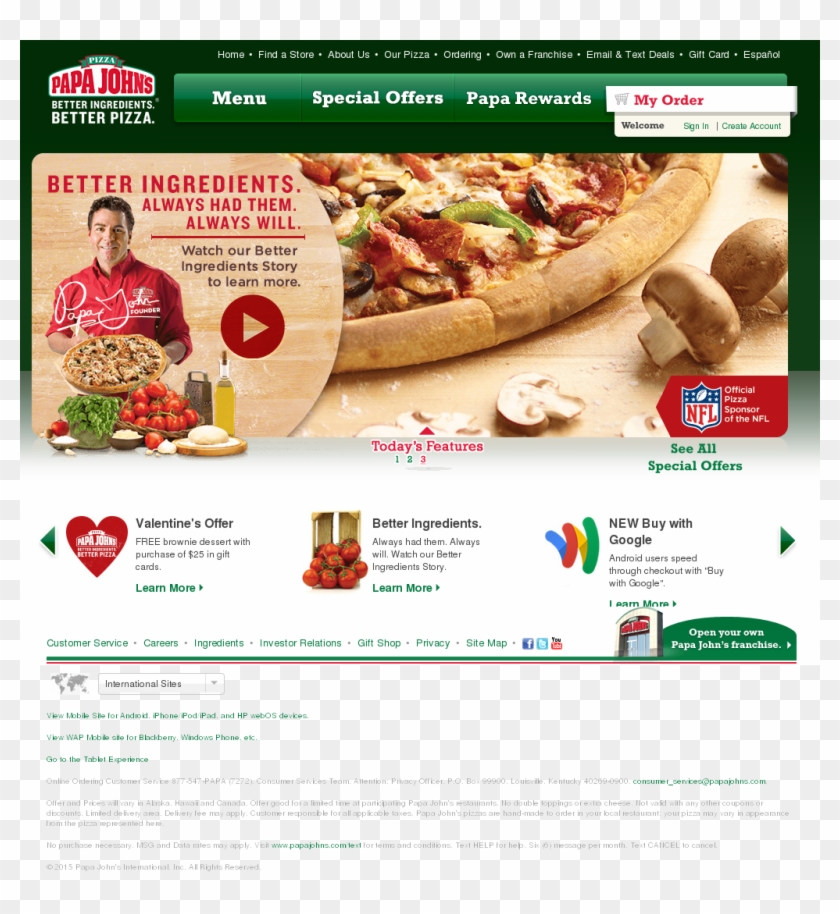 How To Use Papa Johns Gift Card : Papa John S Gift Card / Discover 4 ...
