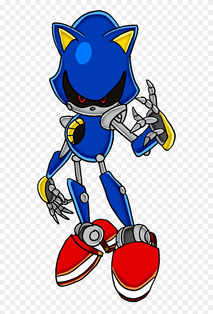 Neo Metal Sonic Render By Nibroc Rock-d9t21s8 - Sonic Heroes Metal