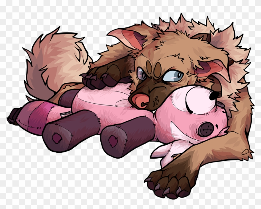 Rockruffian - Sticker - Cartoon, HD Png Download - 900x900(#6446668 ...