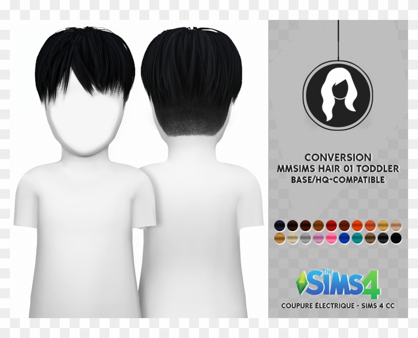1d - Male Sims 4 Kids Hair, HD Png Download - 800x600(#6454228) - PngFind