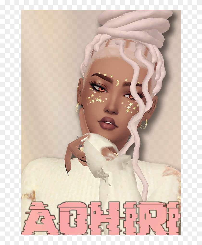 diversedking faux locs bun retextured mesh by diversedking sims 4 faux locs hd png download 664x936 6454266 pngfind diversedking faux locs bun retextured