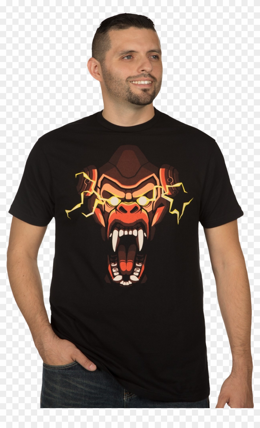 Overwatch - Winston Primal Rage Shirt, HD Png Download - 940x1500 ...
