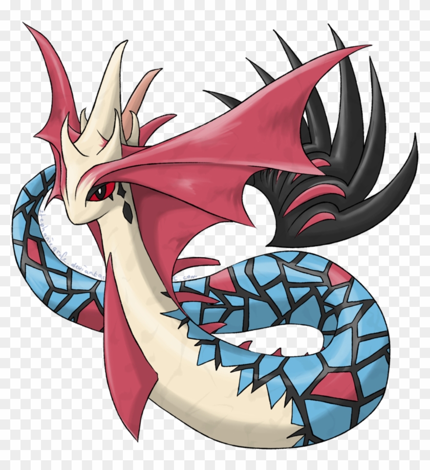 Mega Milotic Pdt Milotic Mega Evolution Shiny Hd Png Download 799x839 6457253 Pngfind