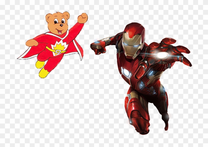 Iron Man And Superted Flying - Iron Man Wallpaper Iphone X, HD Png Download  - 713x515(#6467255) - PngFind