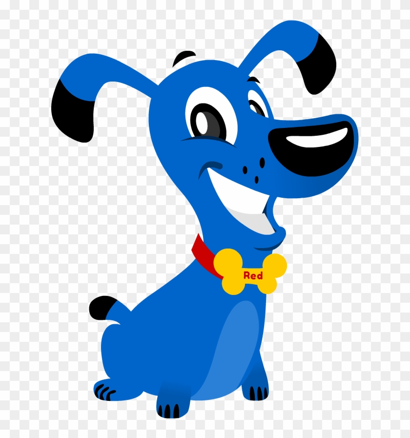 Dog Clipart Blue - Cartoon, HD Png Download - 689x843(#6471173) - PngFind