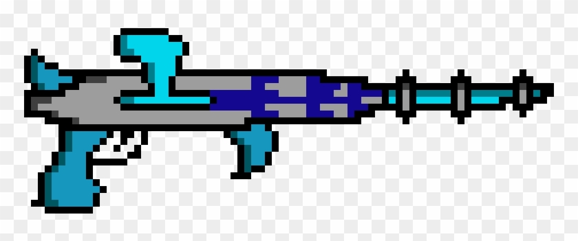 Laser Machine Gun - Laser Gun Pixel Art Png, Transparent Png -  850x390(#6475002) - PngFind