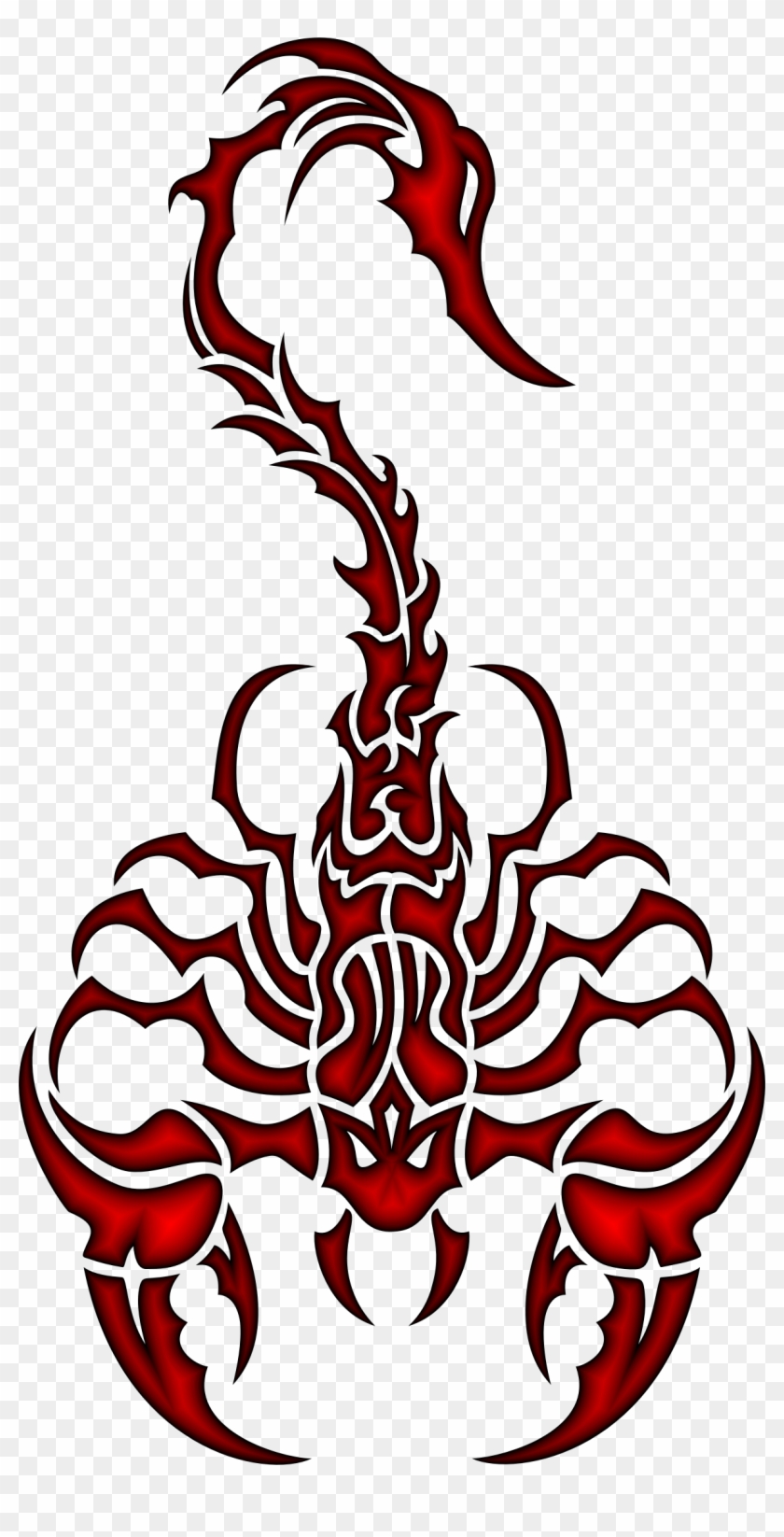 Transparent Scorpion Tribal - Imagenes De Escorpiones En Dibujo, HD Png  Download - 1188x2272(#6476186) - PngFind