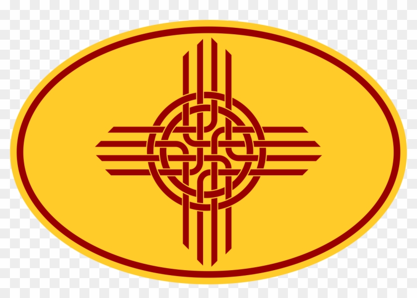 Download Celtic Zia Oval Decal - Celtic Zia Symbol, HD Png Download - 1351x901(#6478074) - PngFind