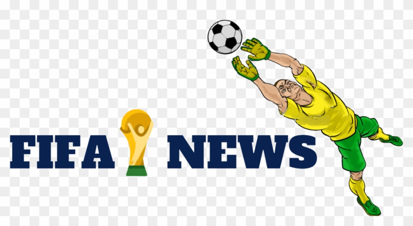 Fifa World Cup News - Goalkeeper Cartoon, HD Png Download - 1323x662