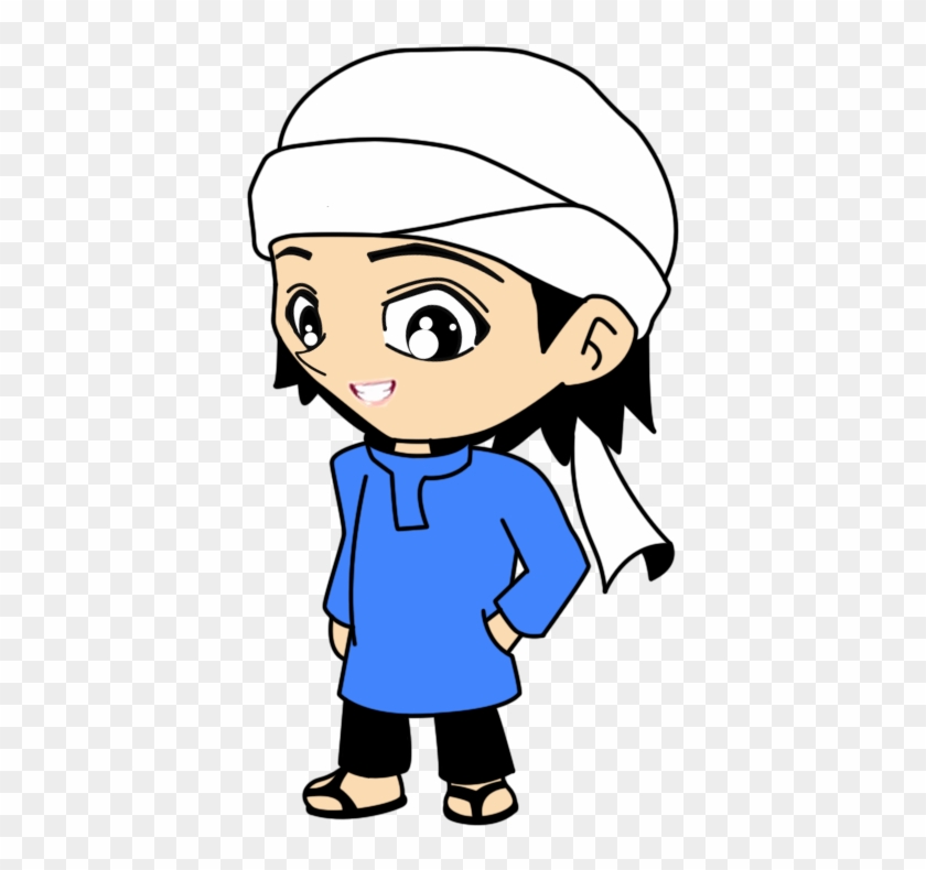 Kartun Lelaki Muslim Png - Cartoon Muslim Man Png, Transparent Png