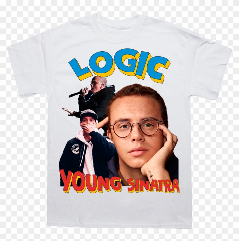 Logic Rapper Pink Merch Logic Rap Tshirt - プロリ フィック ロジック ラップ T シャツ, HD Png Download - 1467x1409 ...