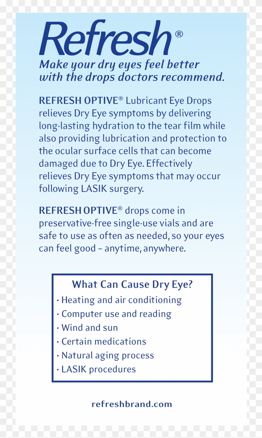 Free Printable Coupon For Refresh Eye Drops
