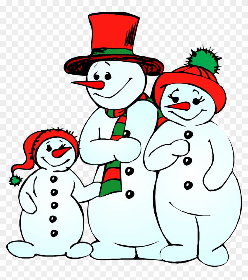 Free Snowman Clipart Christmas Clip Art Images Image Family Christmas Clip Art Hd Png Download 900x974 Pngfind