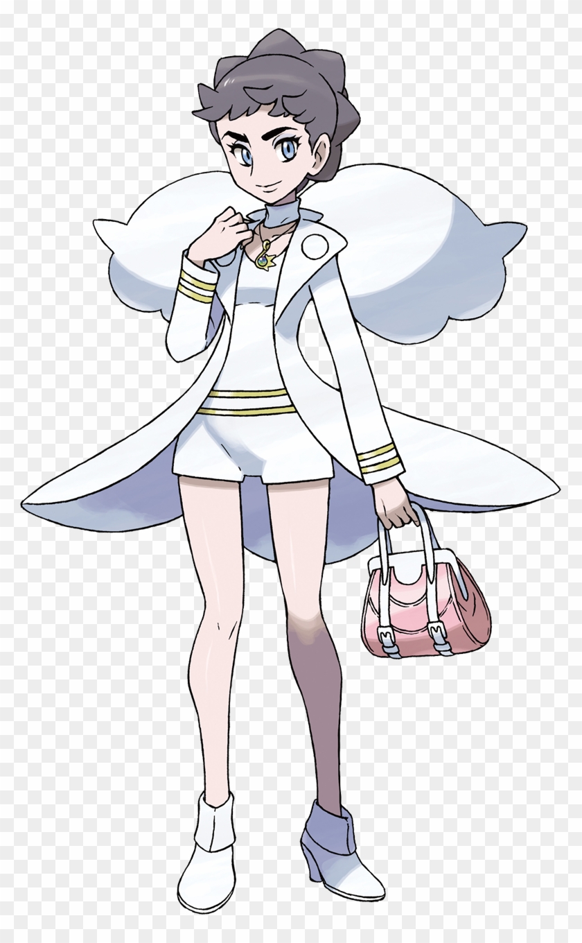 Diantha Pokemon Xy Champion Hd Png Download 781x1280 Pngfind