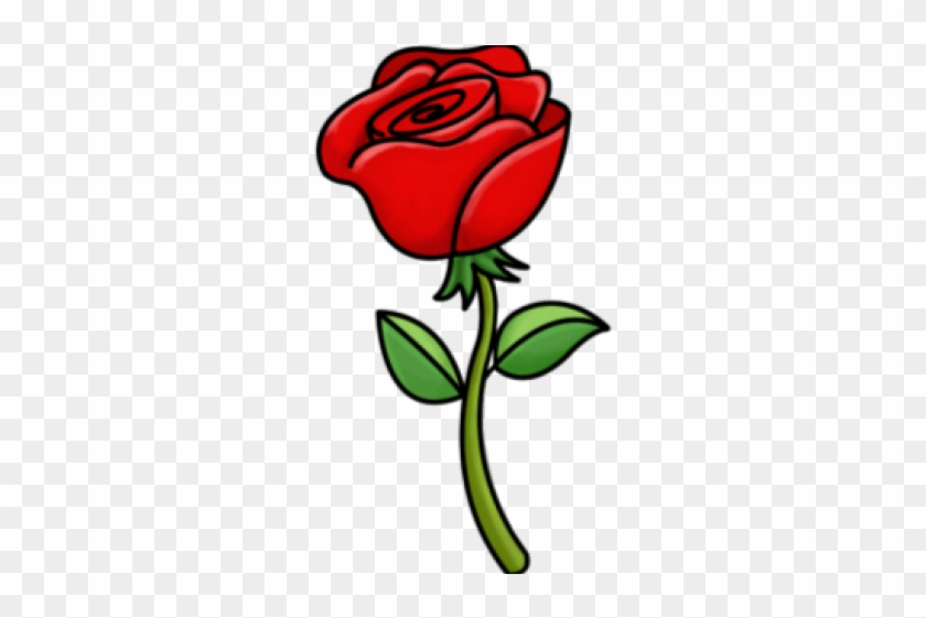 Red Rose Cartoon - Cartoon Picture Of Rose, HD Png Download -  640x480(#6526219) - PngFind