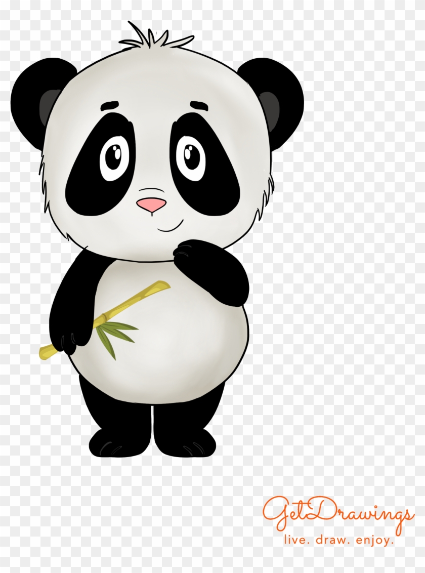 How To Draw A Cute Panda - Cartoon, HD Png Download - 2480x3508(#6527465) -  PngFind