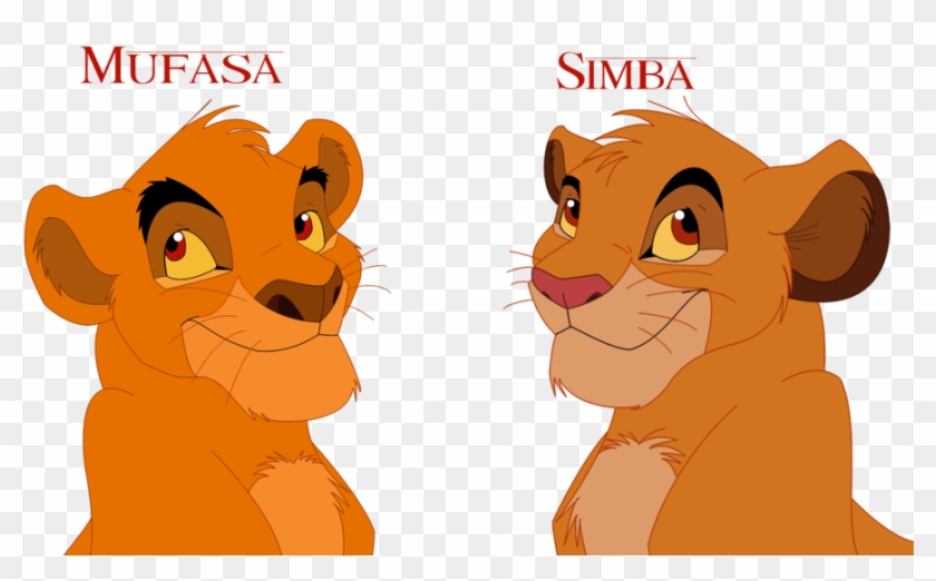 Simba Mufasa Comparison Hd Png Download 900x538 6529311 Pngfind