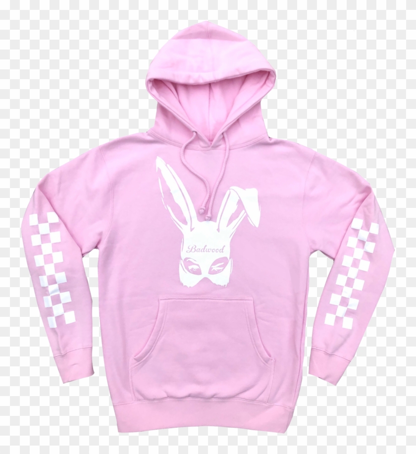 bad bunny pink hoodie