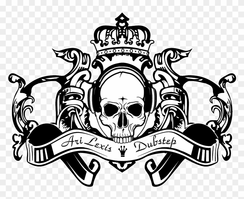 Emo Skull Emblem Photo - Illustration, HD Png Download - 789x670 ...
