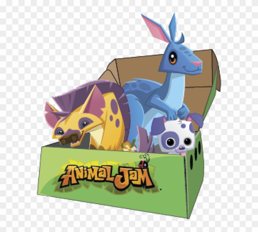 Animal Jam Box - Cartoon, HD Png Download - 600x676(#6545689) - PngFind