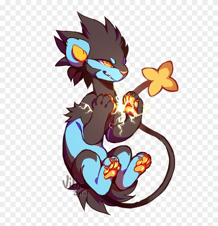 Pokemon My Art Fanart Luxray I Should Seriously Draw - Pokemon Fan Art