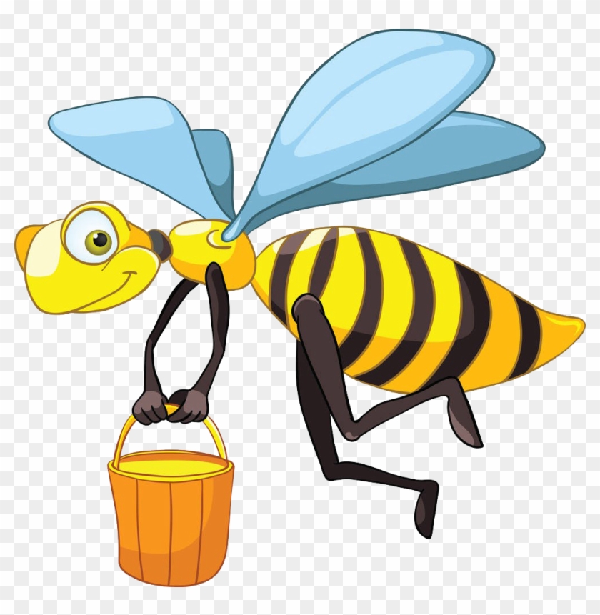 Picture Black And White Download Honey Royalty Free - Abeja De Miel Animado  Png, Transparent Png - 1000x978(#6552196) - PngFind