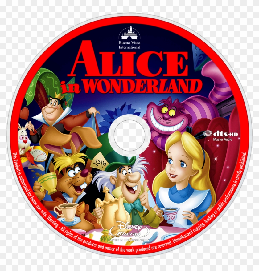Alice In Wonderland Bluray Disc Image - Alice In Wonderland Iphone, HD ...