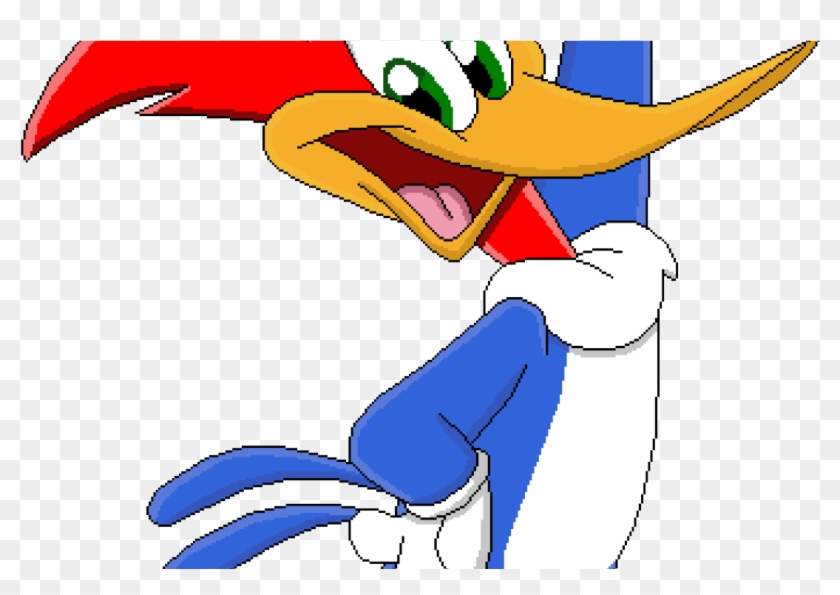 Because Of Woody Woodpecker - Cartoon Woody Woodpecker Png, Transparent Png  - 1200x715(#6556353) - PngFind