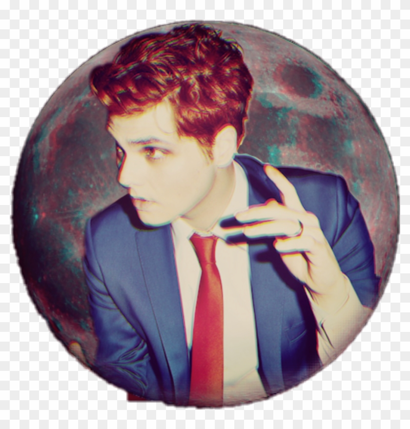 Gerard Way Circle Moon Album Hesitant Alien Hd Png Download 926x925 6558759 Pngfind
