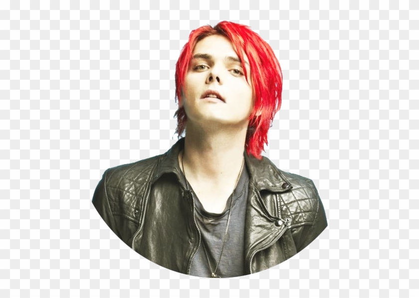Gerard Way Red Hair - Gerard Way, HD Png Download - 581x604(#6559207) -  PngFind