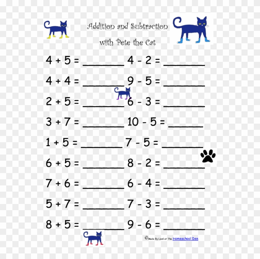 1st grade math worksheets addition with pictures