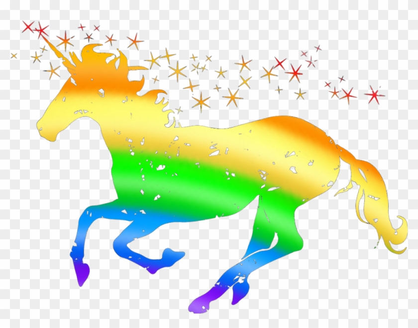 Download #rainbow #unicorn #rainbowunicorn - Illustration, HD Png ...