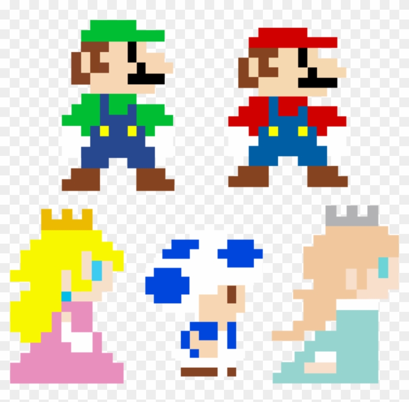 Mario Pixel 8 Bit Mario Png Transparent Png 848x793 Pngfind