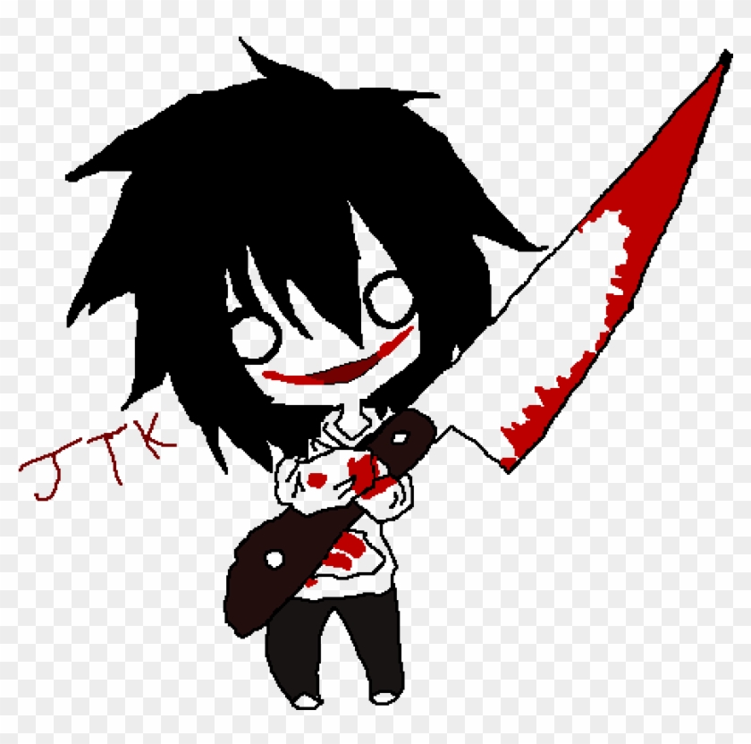 Jeff The Killer - Creepypasta Jeff The Killer Chibi, HD Png Download.