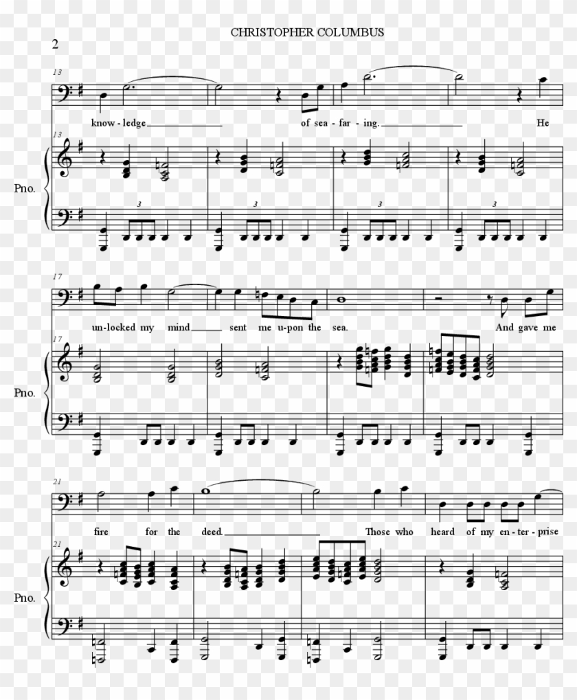Tifa S Theme - Sheet Music, HD Png Download - 850x1100(#6575840) - PngFind
