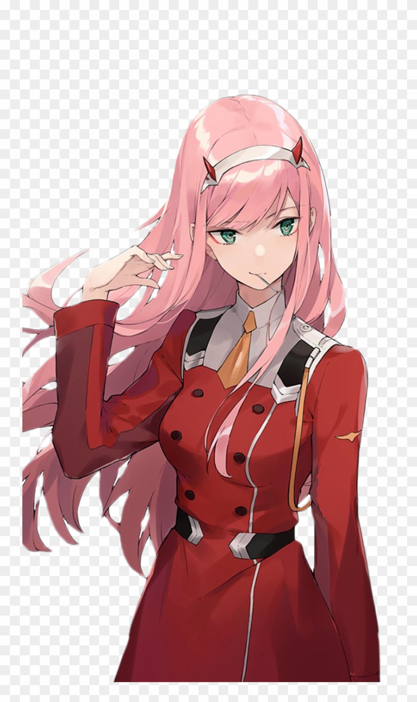 Wallpaper Darling In The Franxx 02 Hd Png Download 750x1334
