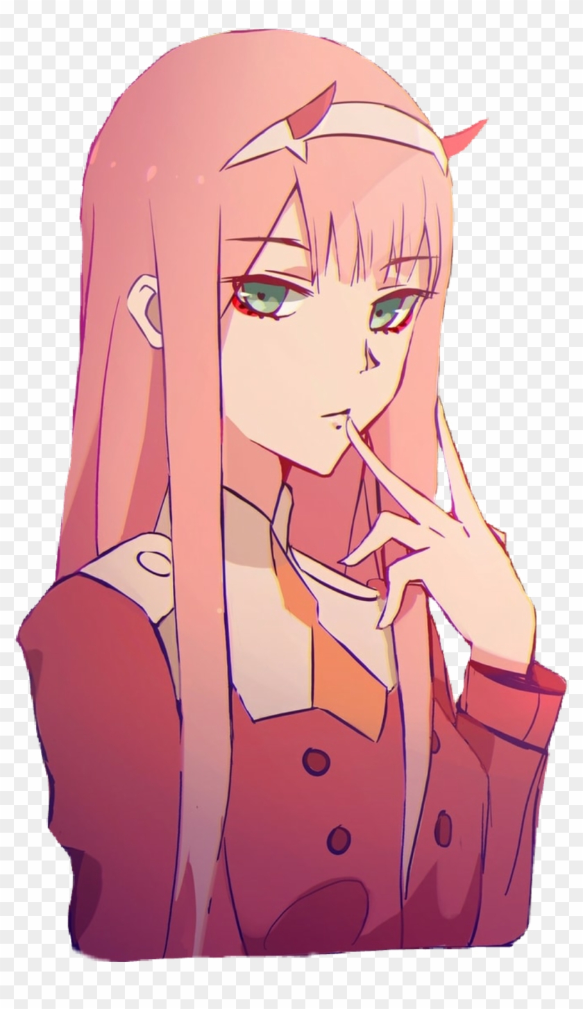 Zerotwo Zero Two Darlinginthefranxx Darling In Cute Zero Two Fanart Hd Png Download 1024x1724 Pngfind