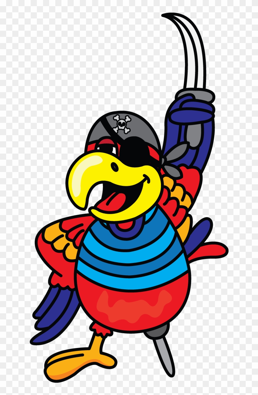 How To Draw A Captains Pirate Parrot, Cartoons, Easy - Pirate Parrots, HD  Png Download - 720x1280(#6578317) - PngFind