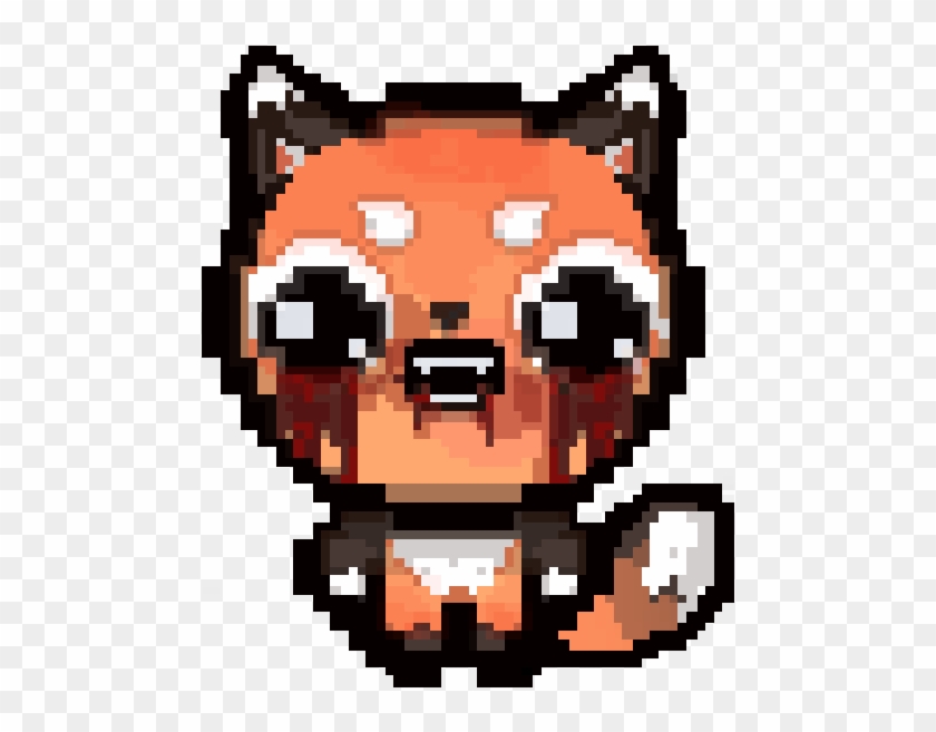 Foxy Isaac Pixel Art Inspired By "the Binding Of Isaac - Binding Of...