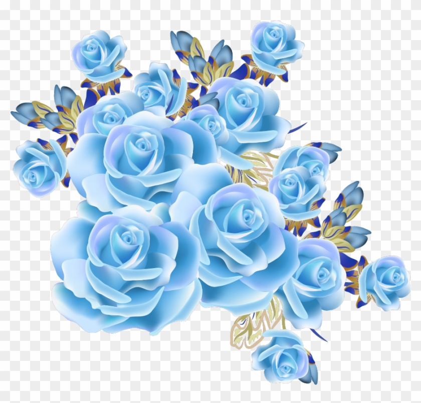 mq #blue #rose #roses #flowers #flower - Background Design Of Flowers, HD  Png Download - 1024x1024(#6588431) - PngFind