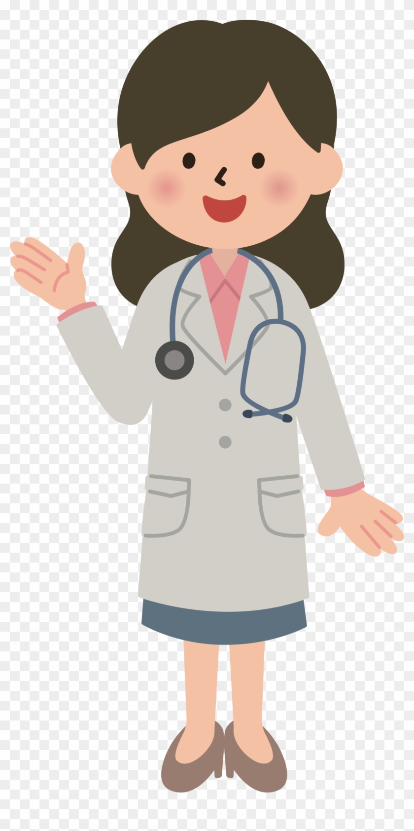 female medical doctor clipart