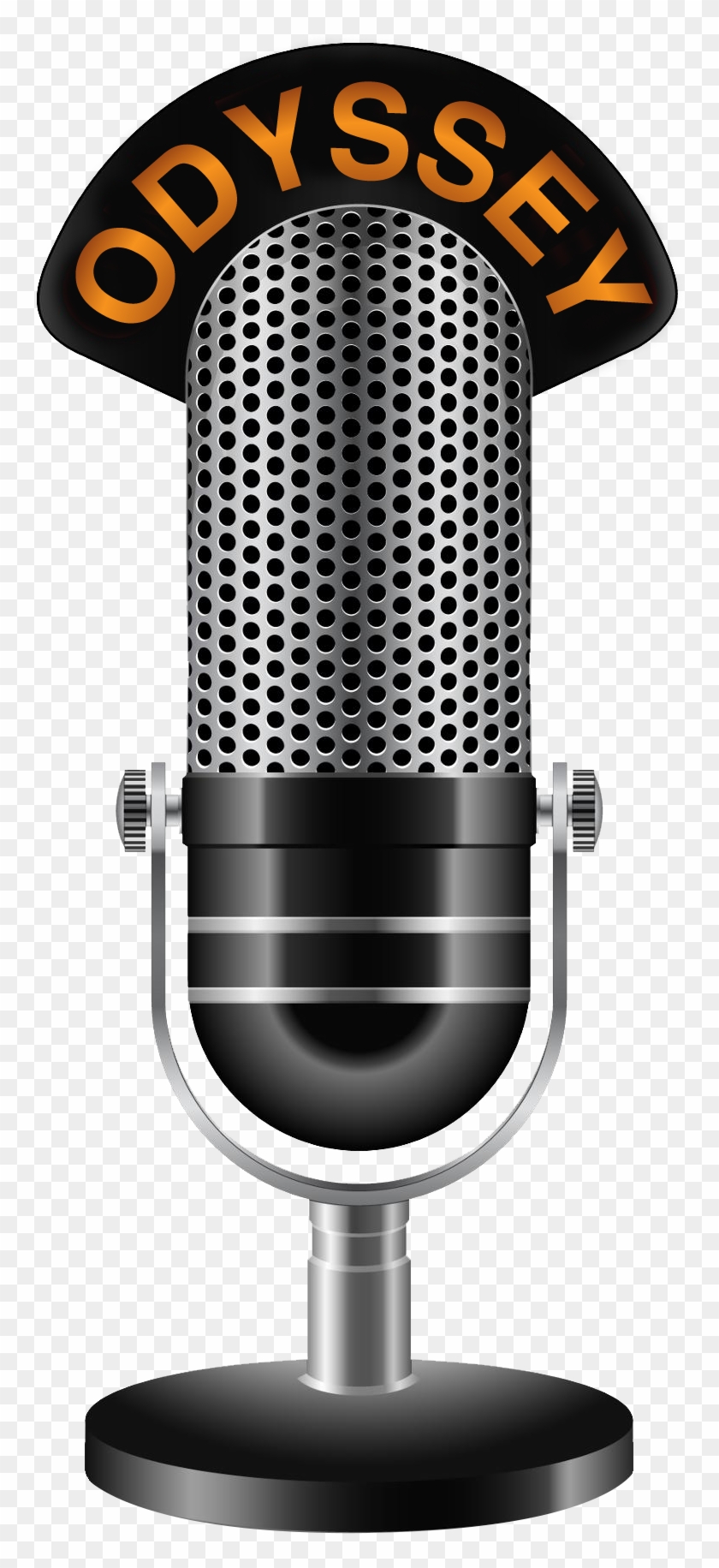 Clip Mics 3d Printed Old School Radio Microphone Hd Png Download 758x1751 6594133 Pngfind