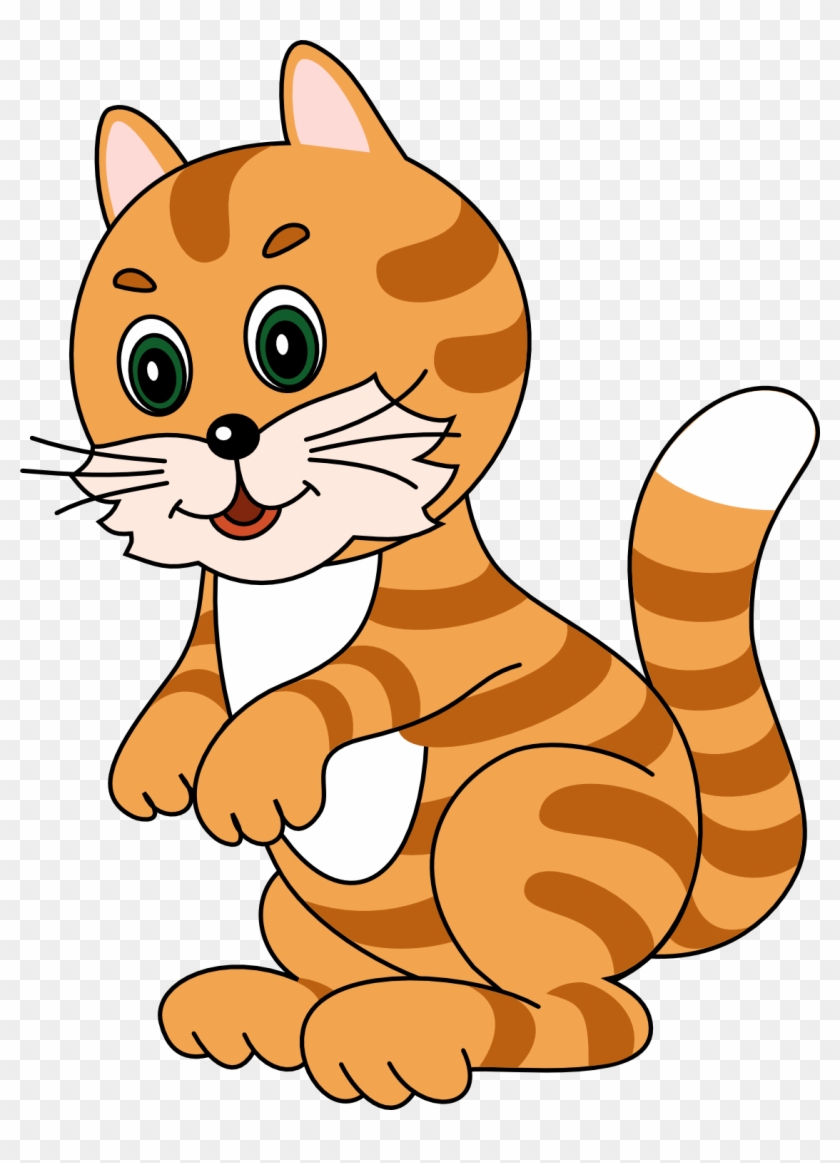 Clip Art Download Mice Clipart Cat - Dibujos De Animales Domesticos Gato,  HD Png Download - 1121x1500(#663700) - PngFind