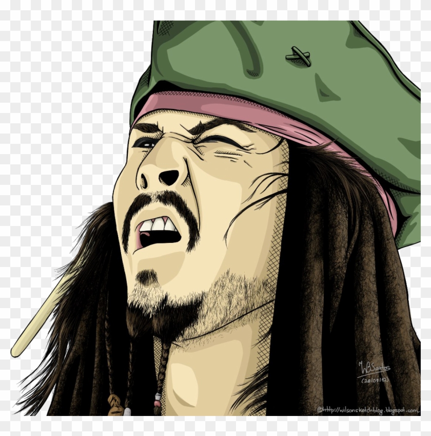 Jack Sparrow Png Picture - Jack Sparrow Cartoon Drawing, Transparent Png -  1100x1060(#665199) - PngFind