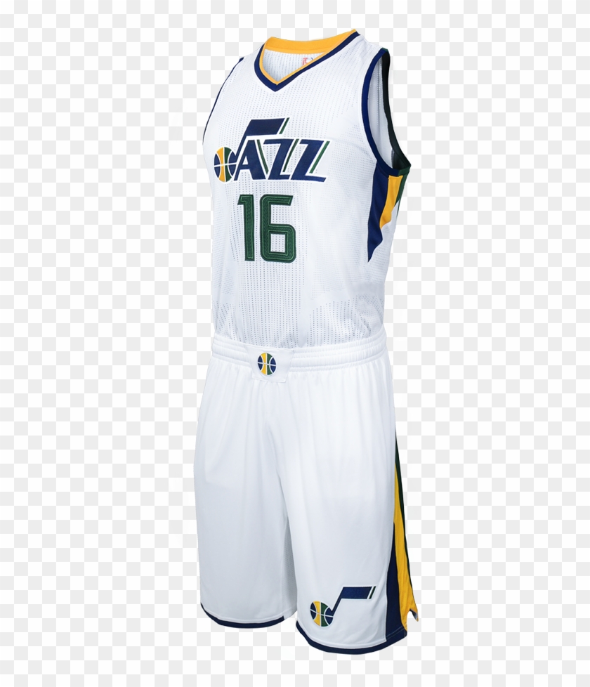 white jazz jersey
