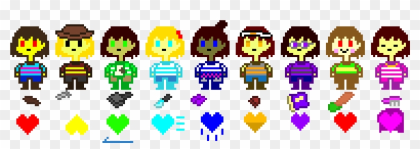 The Nine Souls Of Undertale Colors Of The 7 Souls Hd Png Download 60x650 Pngfind The Nine Souls Of Undertale Colors Of The 7 Souls Hd Png Download 60x650 Pngfind