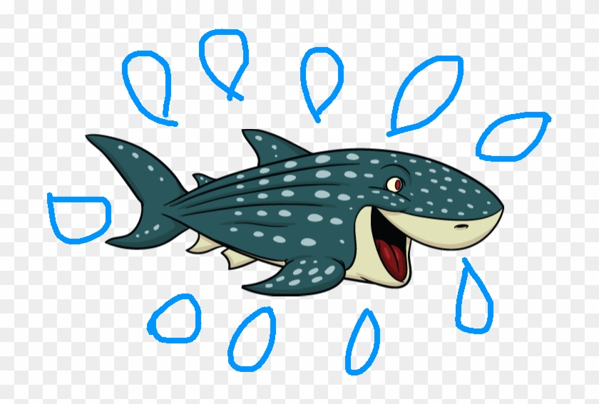Splashed Whale Shark - Cartoon Sea Creatures, HD Png Download - 708x487(#6607360) - PngFind Splashed Whale Shark - Cartoon Sea Creatures, HD Png Download - 708x487(#6607360) - PngFind