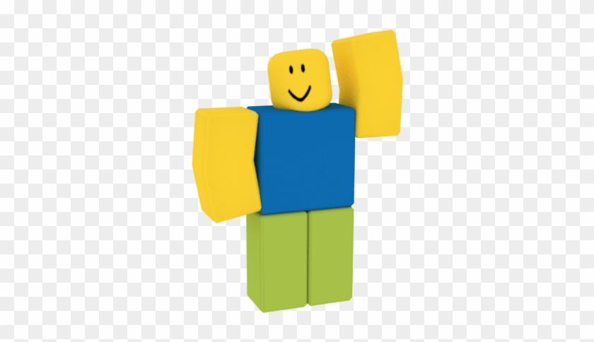 Picture of a roblox person waving