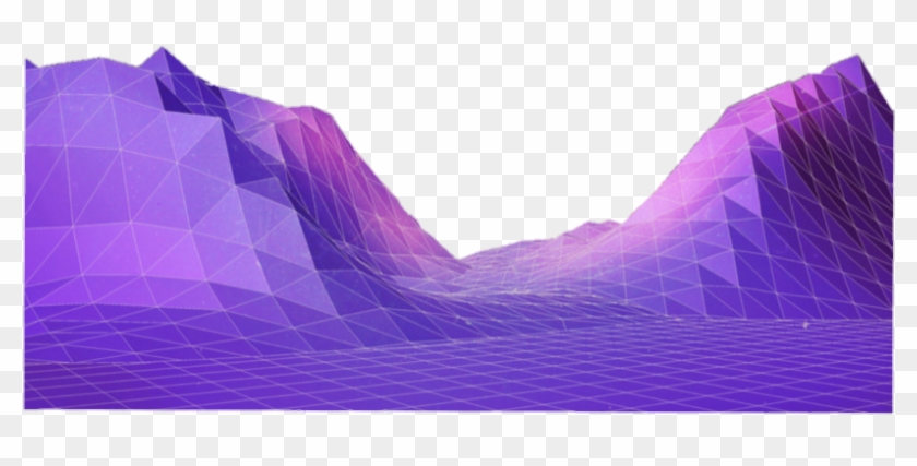 Vaporwave Mountain Mountains Grid Vaporwave Aesthetic